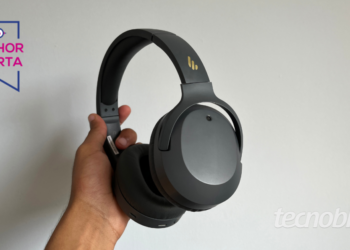 Edifier W820NB com ANC tem R$ 100 OFF em oferta parcelável em até 6x na Amazon