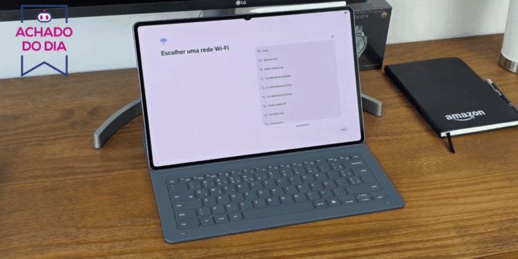 Galaxy Tab S11 Ultra (512 GB) tem oferta parcelável em até 10x com 28% OFF na Amazon