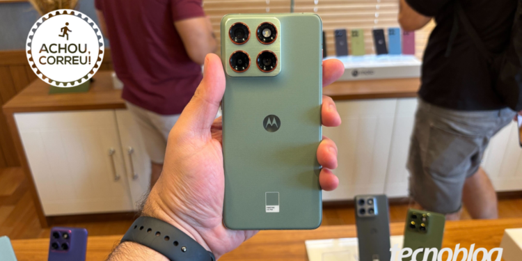 Motorola Edge 70 (512 GB) cai ainda mais com 42% OFF no Mercado Livre